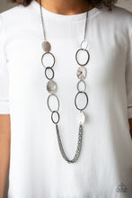 Load image into Gallery viewer, Paparazzi&#39;s Kaleidoscope Coasts - Black necklace
