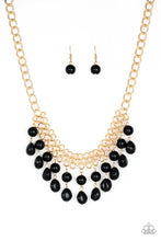 Load image into Gallery viewer, Paparazzi&#39;s 5th Avenue Fleek - Black necklace
