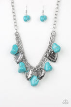 Load image into Gallery viewer, Paparazzi&#39;s Change Of Heart - Blue necklace
