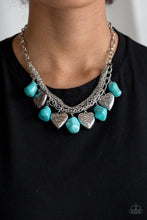 Load image into Gallery viewer, Paparazzi&#39;s Change Of Heart - Blue necklace
