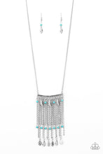 Load image into Gallery viewer, Paparazzi&#39;s On the Fly - Blue necklace
