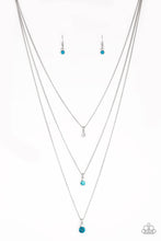 Load image into Gallery viewer, Paparazzi&#39;s Crystal Chic -Blue necklace
