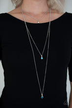 Load image into Gallery viewer, Paparazzi&#39;s Crystal Chic -Blue necklace
