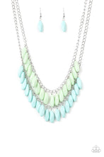 Load image into Gallery viewer, Paparazzi&#39;s Beaded Boardwalk - Blue necklace
