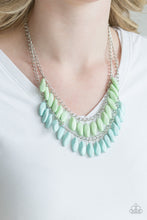 Load image into Gallery viewer, Paparazzi&#39;s Beaded Boardwalk - Blue necklace
