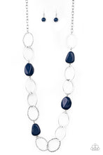 Load image into Gallery viewer, Paparazzi&#39;s Modern Day Malibu - Blue necklace
