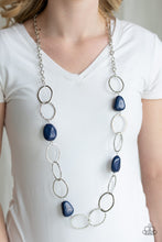 Load image into Gallery viewer, Paparazzi&#39;s Modern Day Malibu - Blue necklace
