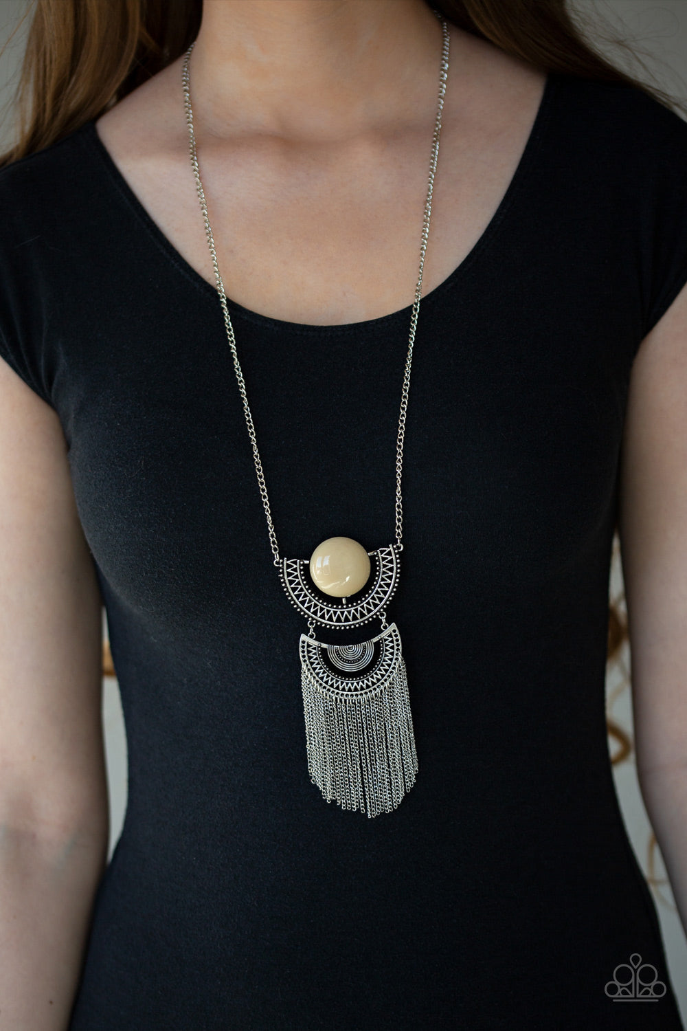 Paparazzi's Desert Diviner - Brown necklace