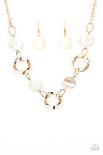 Load image into Gallery viewer, Paparazzi&#39;s Bermuda Bliss - Gold necklace
