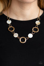 Load image into Gallery viewer, Paparazzi&#39;s Bermuda Bliss - Gold necklace
