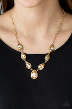 Load image into Gallery viewer, Paparazzi&#39;s Socialite Social - Gold necklace
