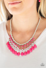 Load image into Gallery viewer, Paparazzi&#39;s Rural Revival - Pink necklace
