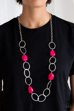 Load image into Gallery viewer, Paparazzi&#39;s Modern Day Malibu - Pink necklace
