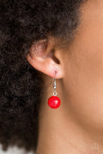 Load image into Gallery viewer, Paparazzi&#39;s Modern Day Malibu - Red necklace
