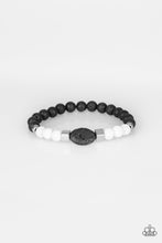 Load image into Gallery viewer, Paparazzi&#39;s Unwind - White Urban Men bracelet
