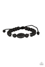 Load image into Gallery viewer, Paparazzi&#39;s Makes Perfect SENSEI - Black Urban Men bracelet
