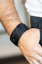 Load image into Gallery viewer, Paparazzi&#39;s Rodeo Rampage - Black Urban Men bracelet
