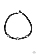 Load image into Gallery viewer, Paparazzi&#39;s RIDER&#39;S Block - Black Urban Men necklace
