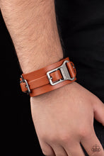 Load image into Gallery viewer, Paparazzi&#39;s Scout It Out - Brown Urban Men bracelet
