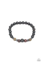 Load image into Gallery viewer, Paparazzi&#39;s Empowered - Brown Urban Men bracelet
