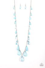 Load image into Gallery viewer, Paparazzi&#39;s GLOW And Steady Wins The Race - Blue necklace
