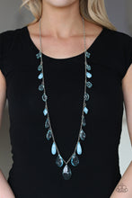 Load image into Gallery viewer, Paparazzi&#39;s GLOW And Steady Wins The Race - Blue necklace
