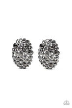 Load image into Gallery viewer, Paparazzi&#39;s Daring Dazzle - Black post earrings
