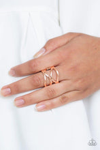 Load image into Gallery viewer, Paparazzi&#39;s All Over the Place - Copper ring
