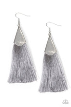 Load image into Gallery viewer, Paparazzi&#39;s In Full PLUME - Silver earrings
