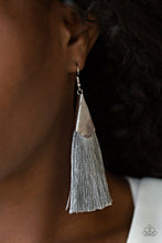 Load image into Gallery viewer, Paparazzi&#39;s In Full PLUME - Silver earrings

