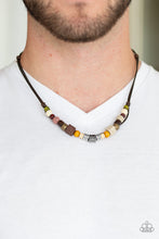 Load image into Gallery viewer, Paparazzi&#39;s Beach Quest - Multi Urban Men Necklace
