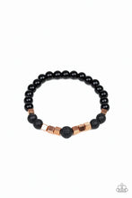 Load image into Gallery viewer, Paparazzi&#39;s Lessons - Copper Urban Men bracelet
