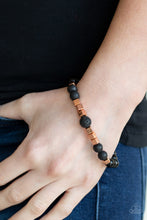 Load image into Gallery viewer, Paparazzi&#39;s Lessons - Copper Urban Men bracelet
