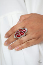 Load image into Gallery viewer, Paparazzi&#39;s Cherished Memories - Red ring
