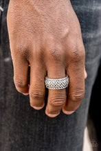 Load image into Gallery viewer, Paparazzi&#39;s Survival Skills - Men Silver ring
