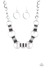 Load image into Gallery viewer, Paparazzi&#39;s Big Hit - Silver necklace
