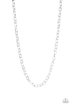 Load image into Gallery viewer, Paparazzi&#39;s Courtside Seats - Silver Men Urban necklace
