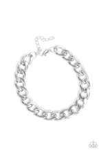 Load image into Gallery viewer, Paparazzi&#39;s Leader Board - Silver Men bracelet
