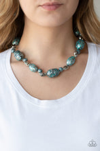 Load image into Gallery viewer, Paparazzi&#39;s Gatherer Glamour - Blue necklace
