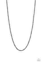 Load image into Gallery viewer, Paparazzi&#39;s Jump Street - Black Urban Men necklace
