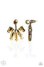 Load image into Gallery viewer, Paparazzi&#39;s Stunningly Striking - Brass post earrings
