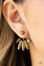 Load image into Gallery viewer, Paparazzi&#39;s Stunningly Striking - Brass post earrings
