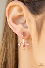 Load image into Gallery viewer, Paparazzi&#39;s Autumn Shimmer - Copper post earrings
