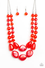 Load image into Gallery viewer, Paparazzi&#39;s Beach Glam - Red necklace
