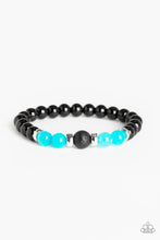 Load image into Gallery viewer, Paparazzi&#39;s Super Serene - Blue Urban Men bracelet
