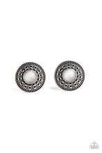 Load image into Gallery viewer, Paparazzi&#39;s Fine Flora - White post earrings
