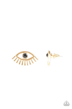 Load image into Gallery viewer, Paparazzi&#39;s Don&#39;t Blink - Gold post earrings
