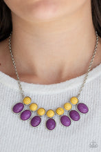 Load image into Gallery viewer, Paparazzi&#39;s E Impact - Purple necklace
