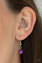 Load image into Gallery viewer, Paparazzi&#39;s E Impact - Purple necklace
