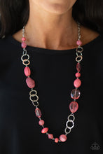 Load image into Gallery viewer, Paparazzi&#39;s Prismatic Paradise - Pink necklace
